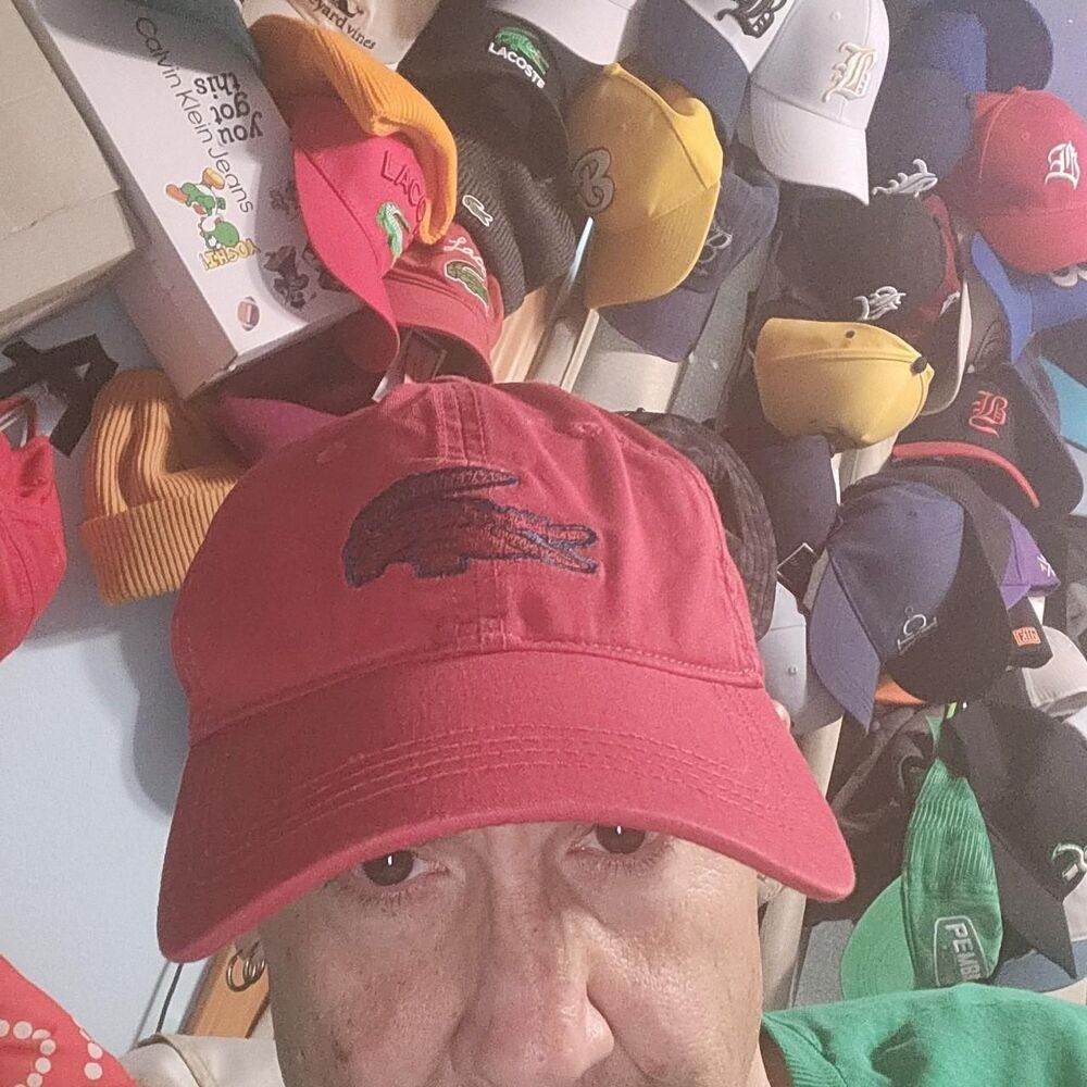 Lacoste Men's Red Hat